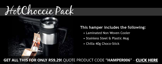 HotChoccie Hamper R59.29 HotChoccie Hamper R59.29